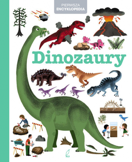 Pierwsza Encyklopedia. Dinozaury -  | okładka