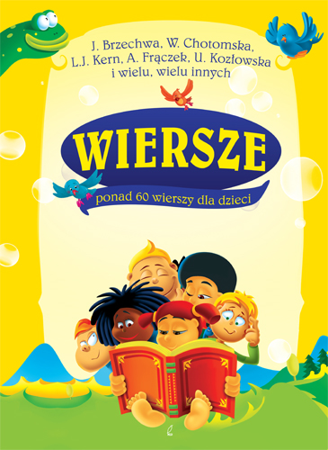 Wiersze. Ponad 60 wierszy dla dzieci - Opracowanie zbiorowe | okładka