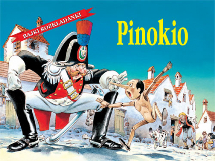 Pinokio Bajki rozkładanki - Iwona Krynicka | okładka