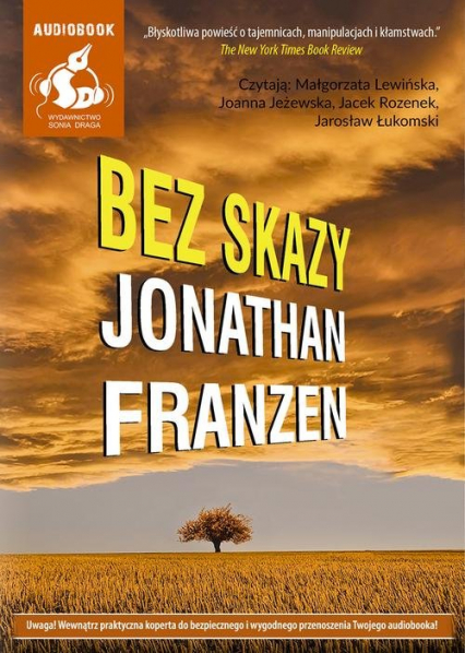 Bez skazy - Jonathan Franzen | okładka