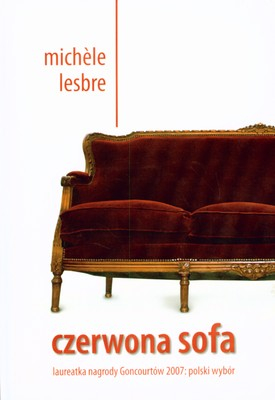 Czerwona sofa - Michelle Lesbre | okładka