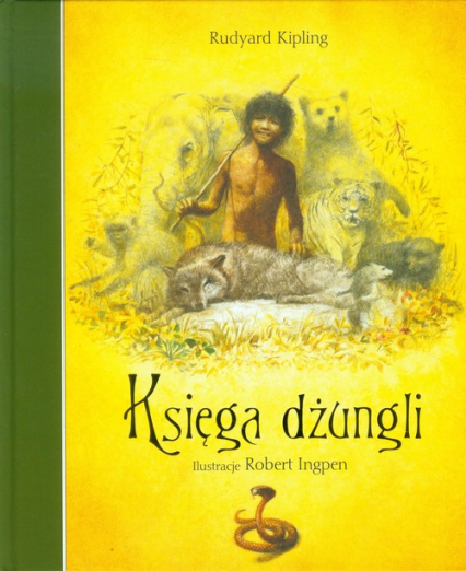 Księga dżungli - Kipling Rudyard | okładka