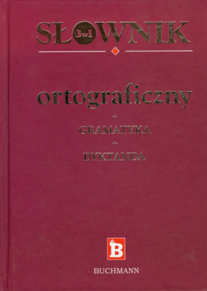Słownik 3w1 ortograficzny -  | okładka