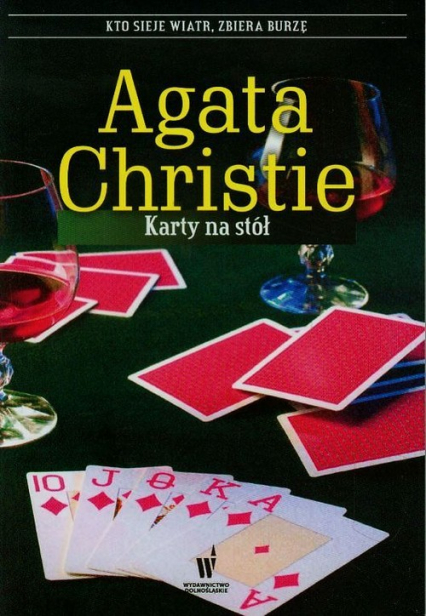 Karty na stół - Agata Christie | okładka