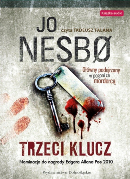 Trzeci klucz. Główny podejrzany w pogoni za mordercą - Jo Nesbo | okładka