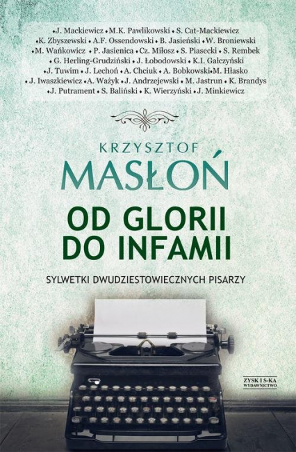 Od glorii do infamii - Krzysztof Masłoń | okładka