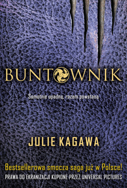 Buntownik - Julie Kagawa | okładka