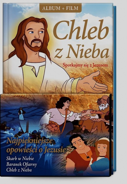 Chleb z nieba. Spotkajmy się z Jezusem + DVD - Elżbieta Śnieżkowska-Bielak | okładka