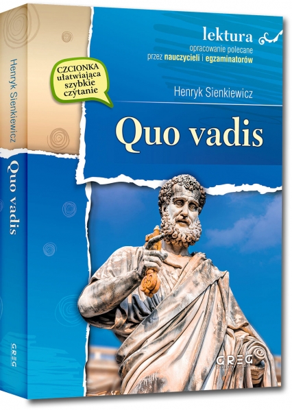 Quo Vadis z opracowaniem - Henryk Sienkiewicz | okładka