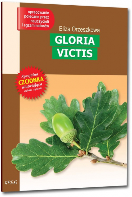 Gloria Victis Wydanie z opracowaniem - Eliza Orzeszkowa | okładka