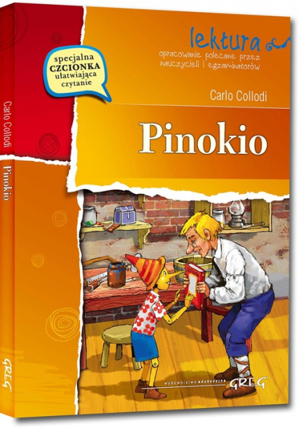 Pinokio Wydanie z opracowaniem - Carlo Collodi | okładka