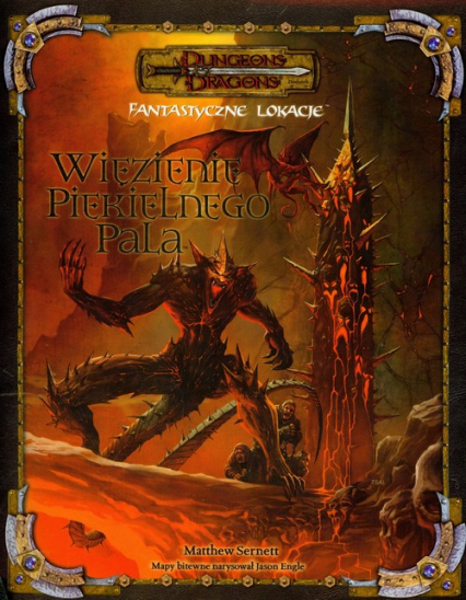 Dungeons & Dragons Więzienie Piekielnego Pala - Matthew Sernett | okładka