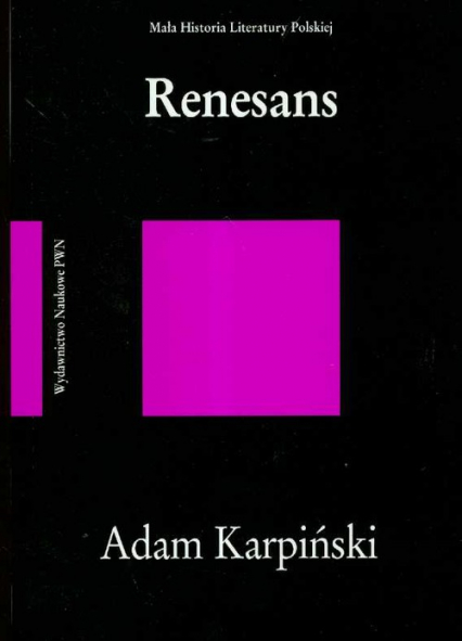 Renesans - Adam Karpiński | okładka