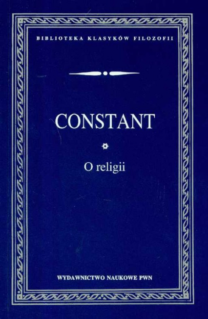 O religii - Benjamin Constant | okładka