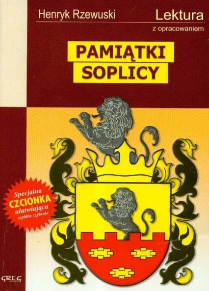 Pamiątki Soplicy Lektura z opracowaniem - Henryk Rzewuski | okładka