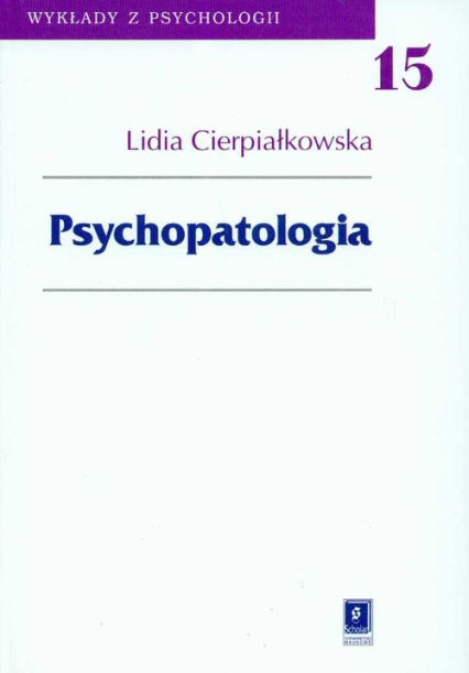 Psychopatologia - Cierpiałkowska Lidia | okładka