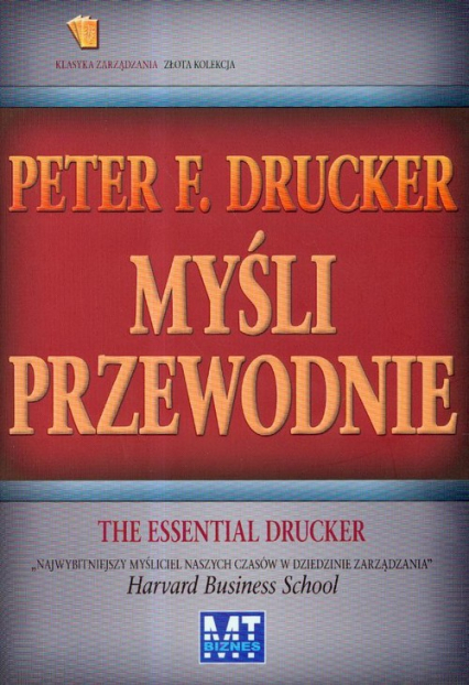 Myśli przewodnie - Drucker Peter F. | okładka