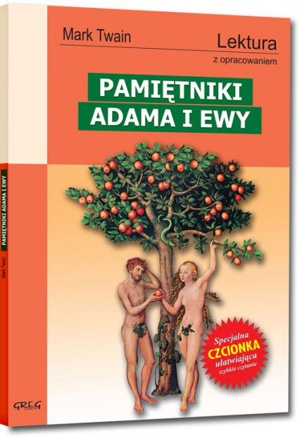 Pamiętniki Adama i Ewy Lektura z opracowaniem - Mark Twain | okładka