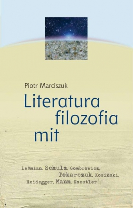 Literatura filozofia mit - Piotr Marciszuk | okładka