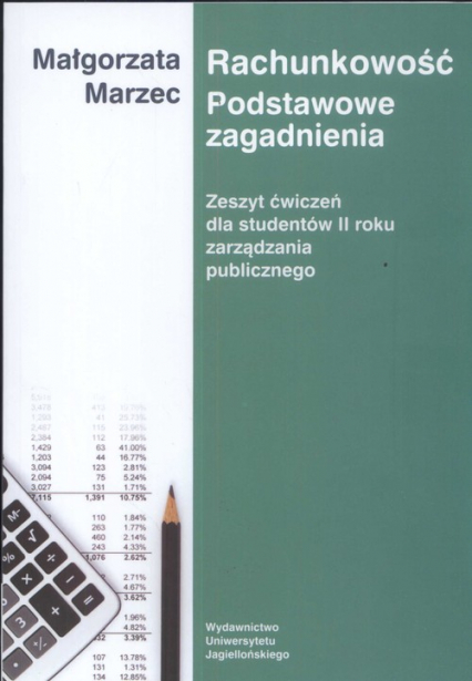 Rachunkowość Podstawowe zagadnienia - Małgorzata Marzec | okładka