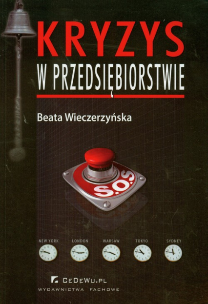Kryzys w przedsiębiorstwie - Beata Wieczerzyńska | okładka