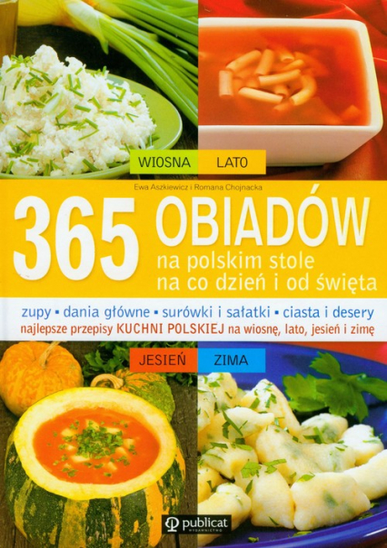 365 obiadów na polskim stole - Chojnacka Romana | okładka