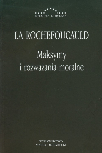 Maksymy i rozważania moralne - Francois Rochefoucauld | okładka
