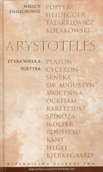 Wielcy Filozofowie 2 Etyka wielka Poetyka - Arystoteles | okładka