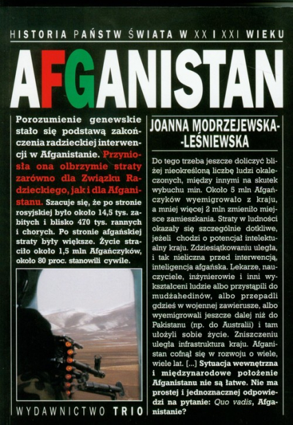 Afganistan - Joanna Modrzejewska-Leśniewska | okładka