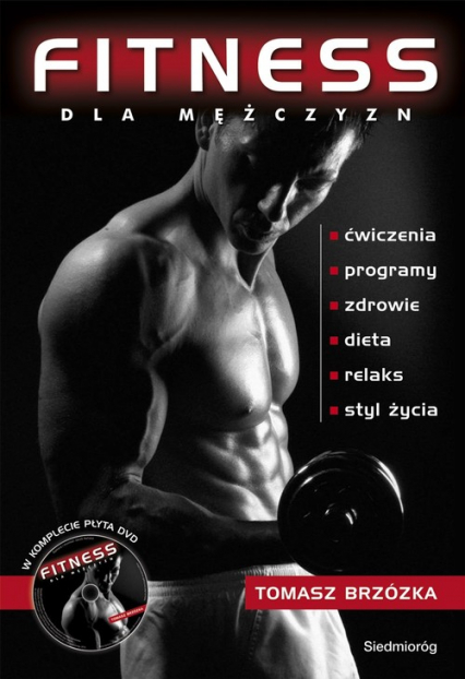 Fitness dla mężczyzn z płytą DVD - Brzózka Tomasz | okładka