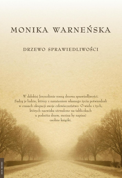 Drzewo Sprawiedliwości - Monika Warneńska | okładka