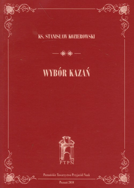 Wybór kazań - Stanisław Kozierowski | okładka