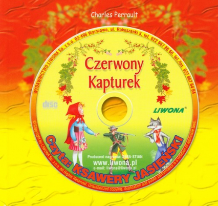 Czerwony kapturek Słuchowisko + CD - Perrault Charles | okładka