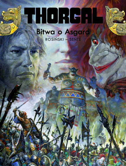 Thorgal Bitwa o Asgard Tom 32 - Sente Yves | okładka
