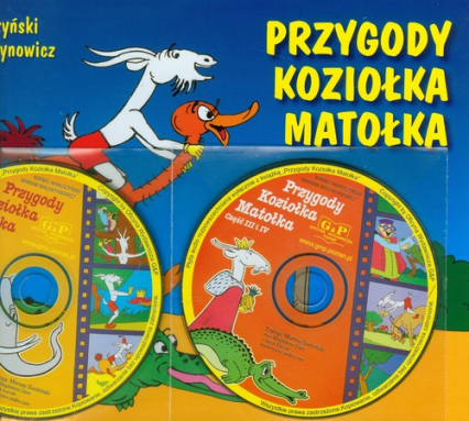 Przygody Koziołka Matołka z płytą CD - Kornel  Makuszyński | okładka