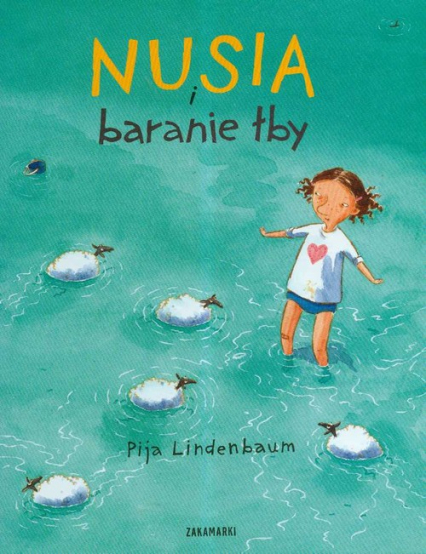Nusia i baranie łby - Pija Lindenbaum | okładka