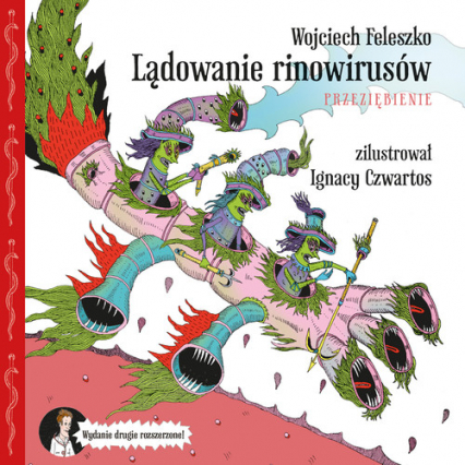 Lądowanie rinowirusów Przeziębienie - Wojciech Feleszko | okładka