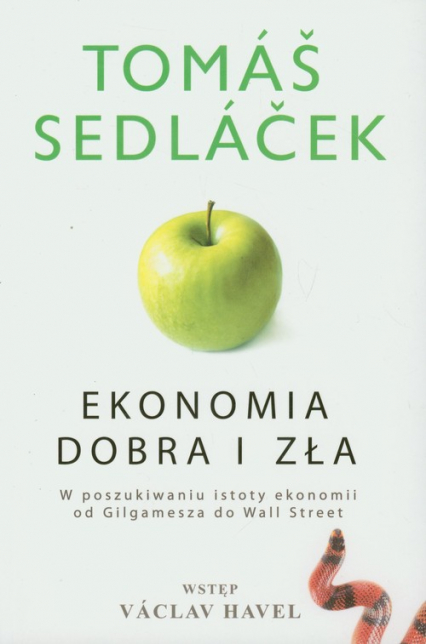 Ekonomia dobra i zła W poszukiwaniu istoty ekonomii od Gilgamesza do Wall Street - Tomas Sedlacek | okładka