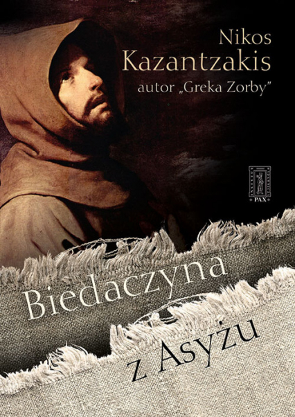 Biedaczyna z Asyżu - Nikos Kazantzakis | okładka