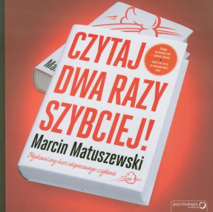 Czytaj dwa razy szybciej - Marcin Matuszewski | okładka
