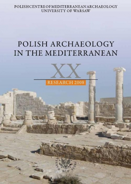 Polish Archaeology in the Mediterranean, vol. XX. Research 2008 - Praca zbiorowa | okładka
