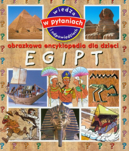 Egipt Obrazkowa encyklopedia dla dzieci - Emmanuelle Paroissien | okładka