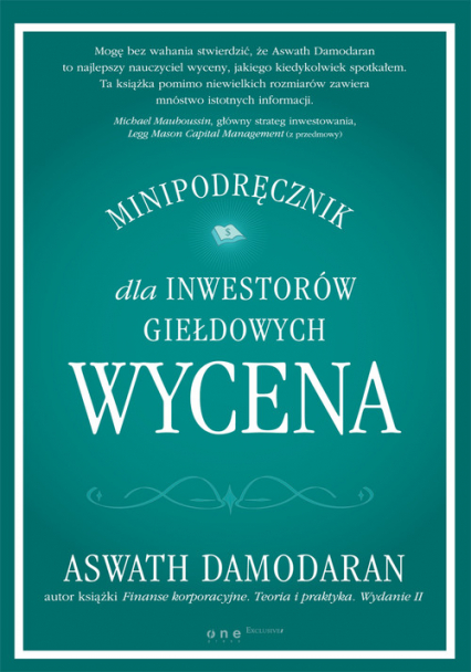 Wycena Minipodręcznik dla inwestorów giełdowych - Aswath Damodaran | okładka