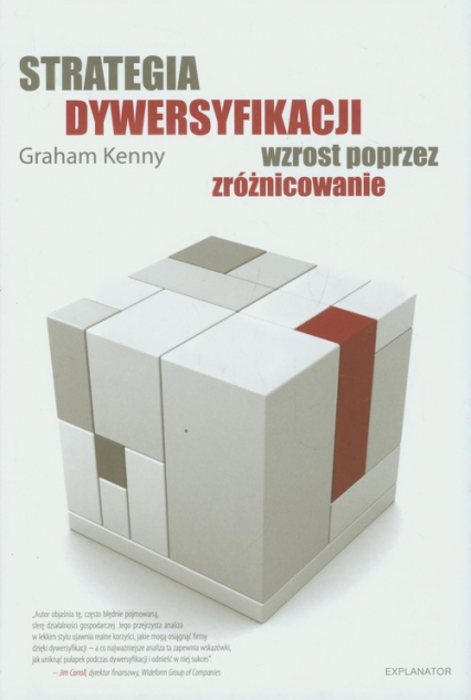 Strategia dywersyfikacji wzrost poprzez zróżnicowanie - Graham Kenny | okładka
