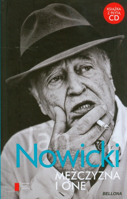 Mężczyzna i one z płytą CD - Jan Nowicki | okładka