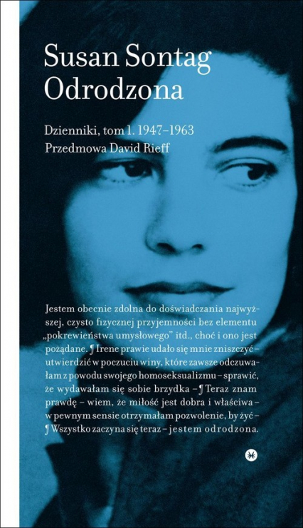 Odrodzona Dzienniki Tom 1 1947-1963 - Susan Sontag | okładka
