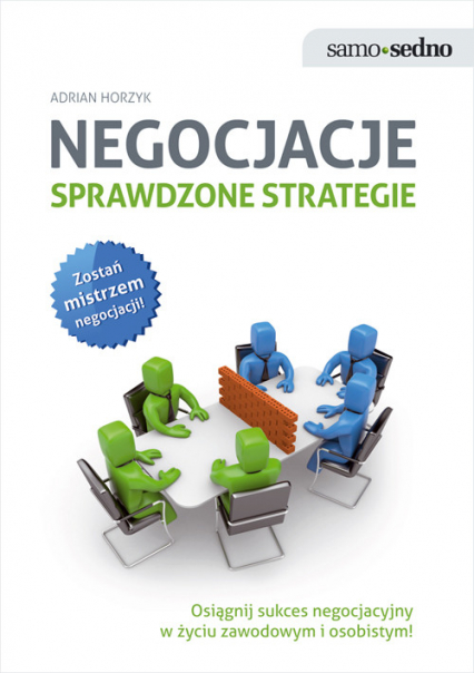 Negocjacje Sprawdzone strategie - Adrian Horzyk | okładka