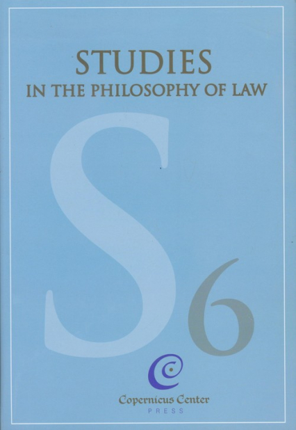 Studies in the Philosophy of Law vol. 6 - Bartosz Brożek, Stelmach Jerzy | okładka