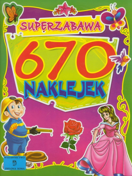 670 naklejek Superzabawa -  | okładka