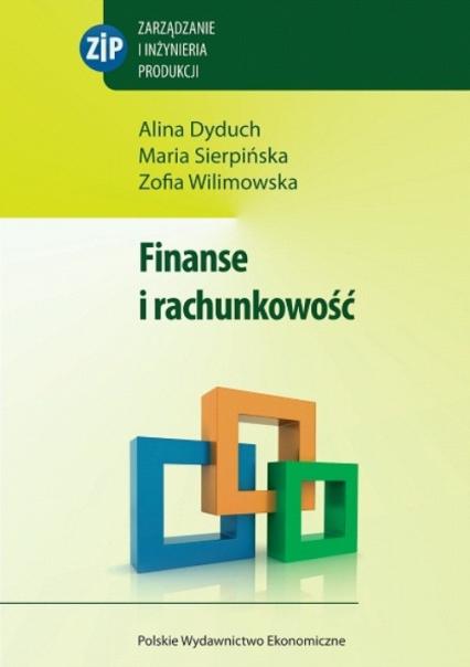 Finanse i rachunkowość - Dyduch Alina, Wilimowska Zofia | okładka
